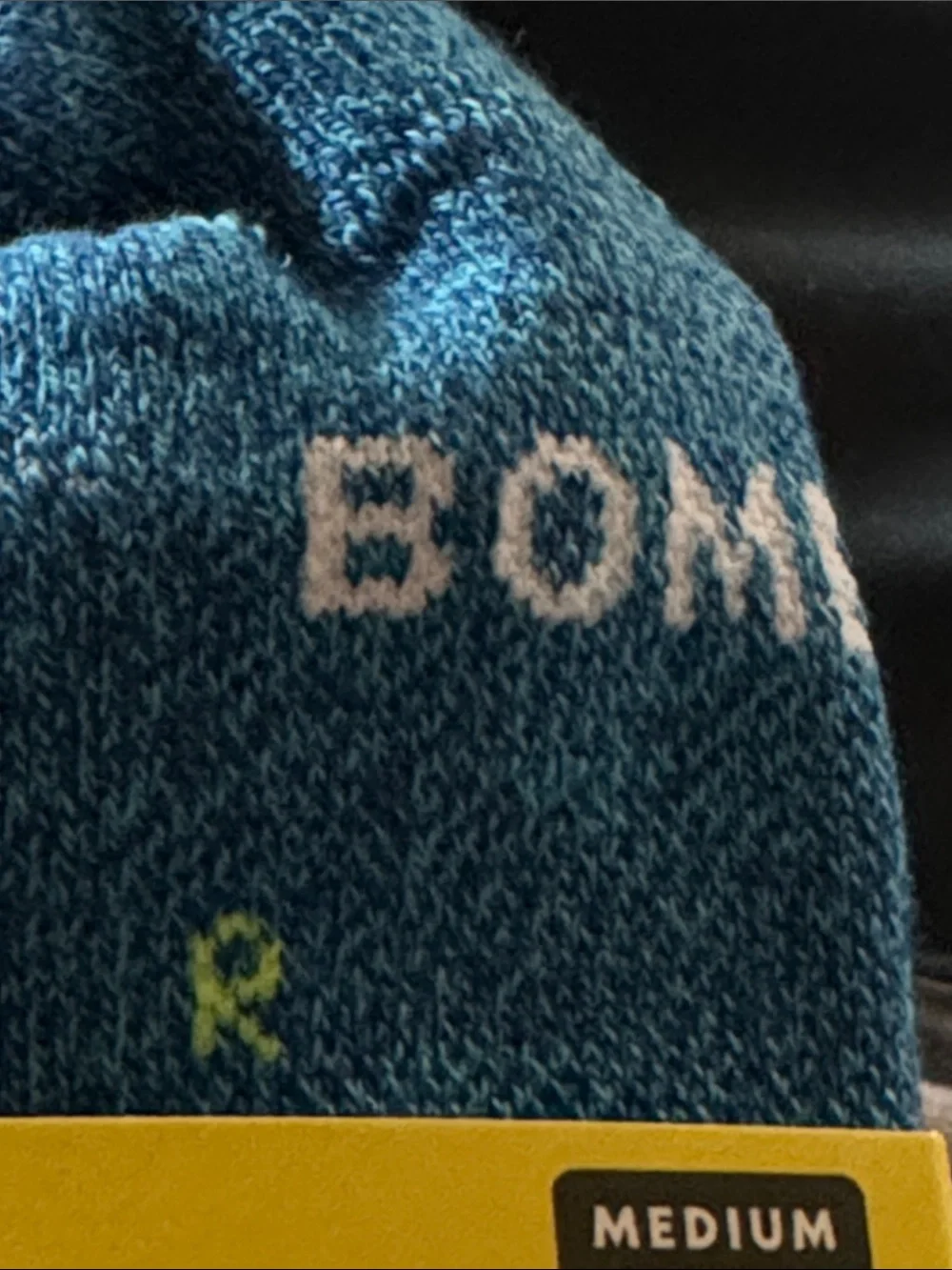 New Unisex Bombas Low-Cut Athletic Socks - Black, Blue, White (3-Pack) SZ M
